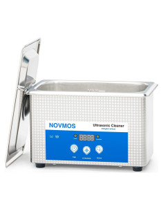 Limpiador Ultrasónico 900ml NOVMOS con Temporizador Digital