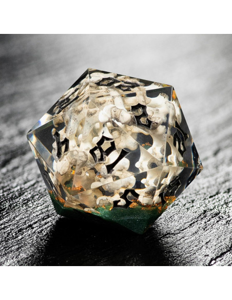 Set de Dados RPG de Hueso Maldito DiceBell - 7 Piezas