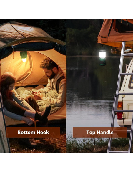 Linterna LED Lepro para Camping 350 Lúmenes IPX4