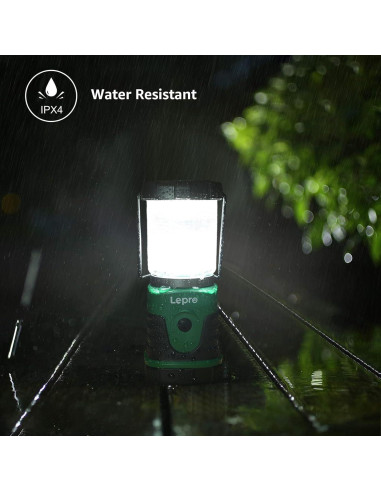 Linterna LED Lepro para Camping 350 Lúmenes IPX4