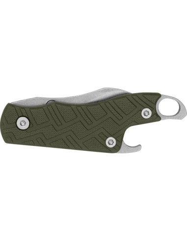 Cuchillo de bolsillo Kershaw Cinder, paquete de 2, rojo y oliva
