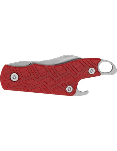 Cuchillo de bolsillo Kershaw Cinder, paquete de 2, rojo y oliva