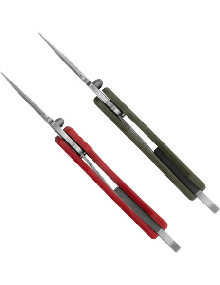 Cuchillo de bolsillo Kershaw Cinder, paquete de 2, rojo y oliva Cuchillo de bolsillo Kershaw Cinder, paquete de 2, rojo y oliva