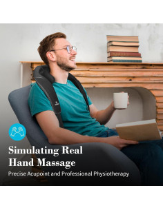 Masajeador de Cuello CuPiLo 4D Inalámbrico con Calor 2