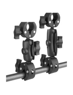 Soporte Doble Super Clamp JEBUTU 18.5cm y 22.5cm Ajustable