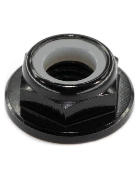 30 Tuercas M5 INTGAMX Autocierre con Brida Nylon Aluminio