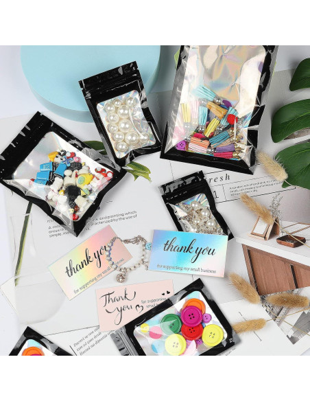 120 Bolsas Mylar Reutilizables AMCEMIC a Prueba de Olores