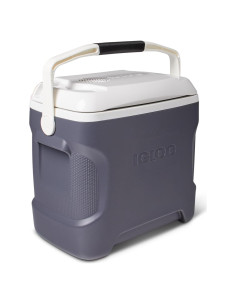 Hielera Eléctrica Igloo Termoeléctrica 26L Gris Sin Hielo