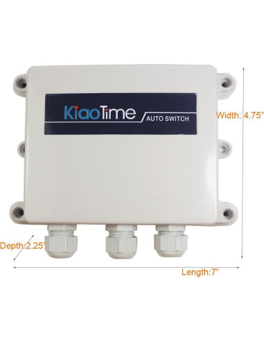 Interruptor Relé 4G KiaoTime KT-G3-A 2CH 30A Control Remoto