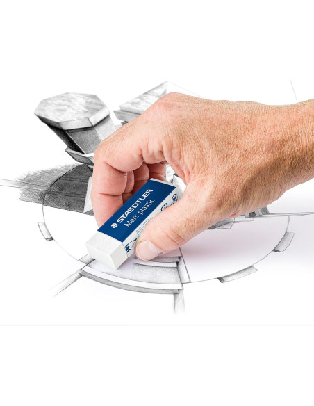 Escala Triangular de Ingenieros 30 cm + 4 Gomas STAEDTLER