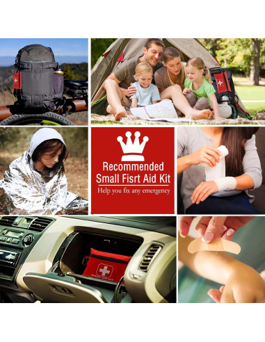 Kit de Primeros Auxilios VirKech 166 Piezas Portátil