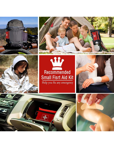 Kit de Primeros Auxilios VirKech 166 Piezas Portátil