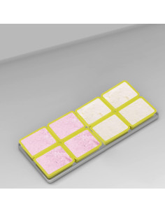 Divisores de bandeja para liofilizador Vodolo - Silicona 4 cavidades 2