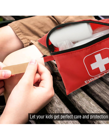 Kit de Primeros Auxilios VirKech 166 Piezas Portátil