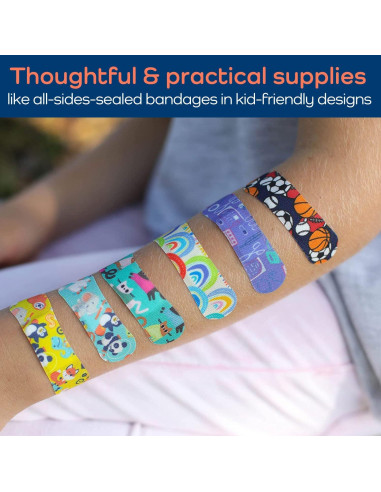 Kit de Primeros Auxilios Grande KeepGoing 270 Piezas Verde Cazador