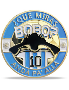 Moneda Conmemorativa Lionel Messi G.O.A.T. 39.86 mm YGLLSSY 2