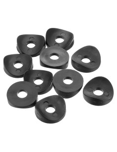 Arandelas Redondas de Plástico Nylon uxcell 10 Pcs 8x25x3mm