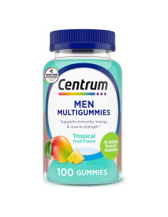 Centrum Gomas Multivitamínicas para Hombres 100 Unidades