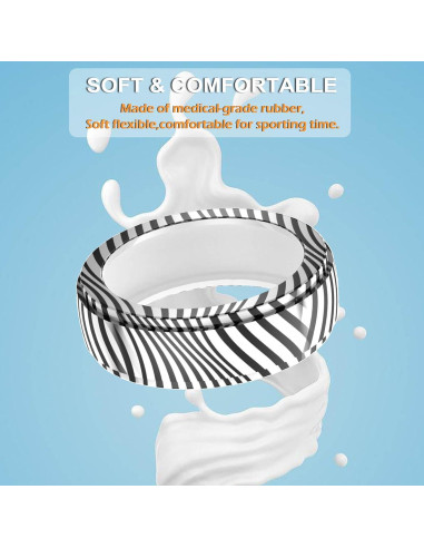 Paquete de 2 Fundas de Silicona para Oura Ring Gen 3 4 y Samsung Galaxy