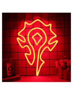 Luz de Neón Red-Horde Pinlangdou 63.5x24.1 cm Decoración