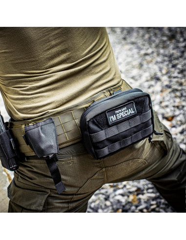 Bolsa Administrativa MOLLE OneTigris 19x12.7x5cm Nylon Negro