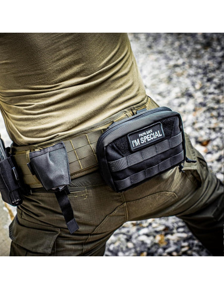 Bolsa Administrativa MOLLE OneTigris 19x12.7x5cm Nylon Negro