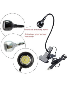 Lámpara de curado UV Bovmics Y-KG01 3W USB Plata 2