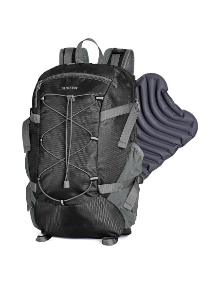 Mochila de Senderismo Plegable Sukeen 30L Impermeable Negra
