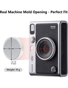 Tapa de Lente Aluminio Fujifilm Instax Mini Evo - Protección 2