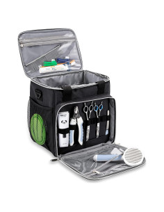 Bolsa de Aseo para Mascotas BABEYER Negra 27.94x23.11x29cm