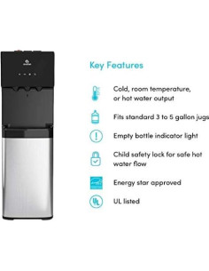 Enfriador de Agua Avalon A4 - 3 Temperaturas - Acero Inoxidable 2