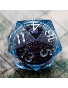 Dados D20 Dungeons and Dragons Maywin 33MM Resina con Estuche 2