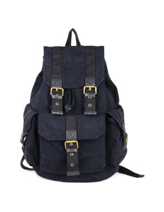 Mochila de Lona Gootium 21101 Pequeña Negra 23 Litros