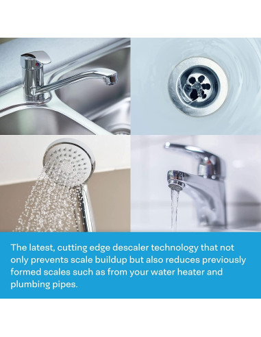 Filtro de Agua Inline SpiroPure SP-RV100 para RV y Marina