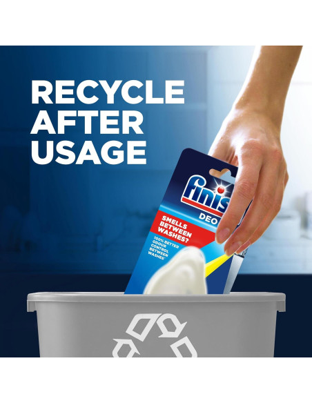 Ambientador para Lavavajillas Finish Limón y Lima - 1 Cuenta