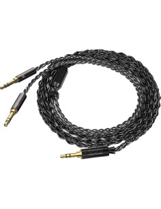 Cable de Audio 6N Linkidea 1.5m para Auriculares 3.5mm 2