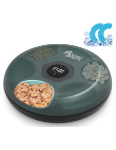 Alimentador Automático para Gatos Ownpets 6 Comidas Programables