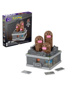 Set de Construcción Pokémon MEGA Dugtrio 350 Piezas 12,7 cm