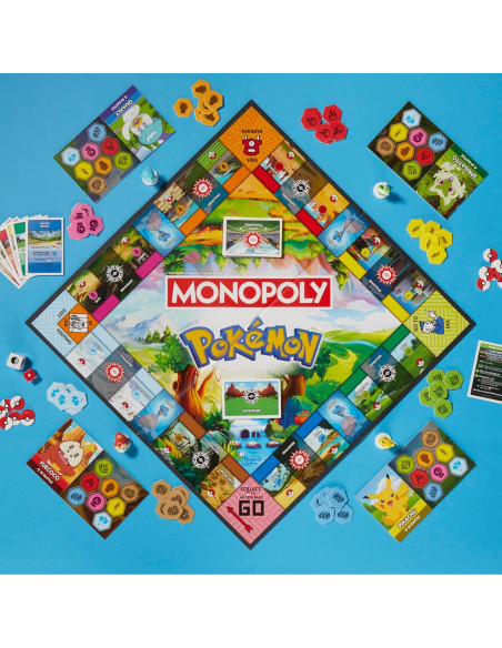 Monopoly Pokémon Edición Especial | 2 a 4 Jugadores | 8+ Años