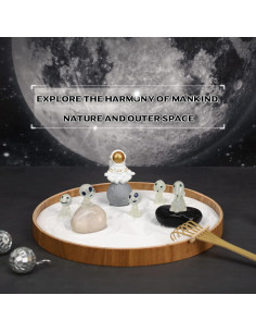 Kit Jardín Zen de Escritorio FOLKOR LIFE - Espacio Exterior 2