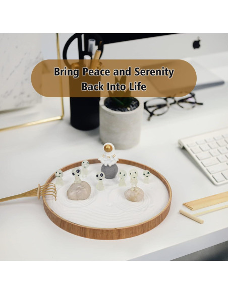 Kit Jardín Zen de Escritorio FOLKOR LIFE - Espacio Exterior