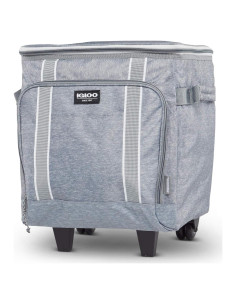 Enfriador Portátil Aislado Igloo Maxcold 40 Latas Gris Claro
