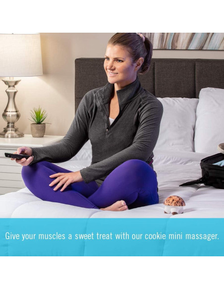 Mini Masajeador Vibrante HoMedics Galleta 1 Cuenta