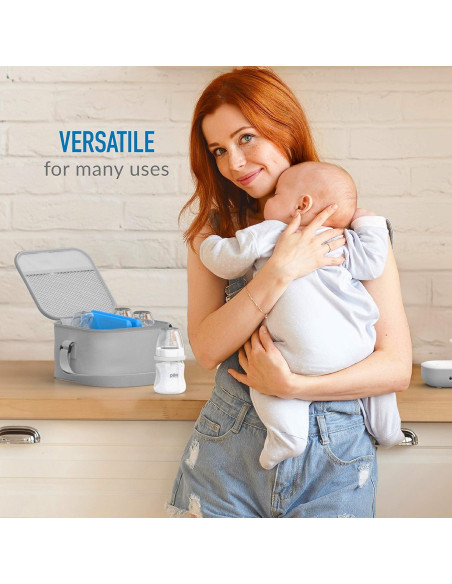 Paquete de 4 Paquetes de Hielo Ultra Delgados Bentgo Azul