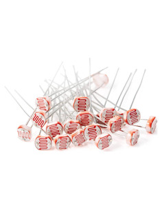 Resistores LDR Sensibles a la Luz CHANZON 5mm 20 Piezas