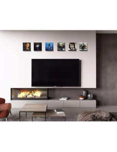 Estantería Flotante Sooyee 6 Pack 7 Pulgadas Negra para Niños 2