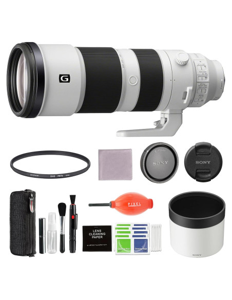 Lente Sony FE 200-600mm F5.6-6.3 G OSS + Filtro DHD 95mm