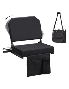 Asiento de Estadio Dragosum Plegable con Respaldo Ajustable