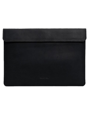 Funda de Cuero Negro para MacBook Air/Pro 13" INCARNE