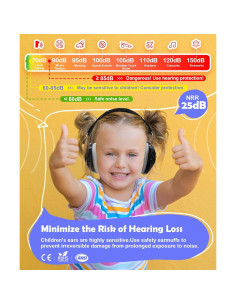 Auriculares PROHEAR 032 para Niños - Cancelación de Ruido 25dB 2